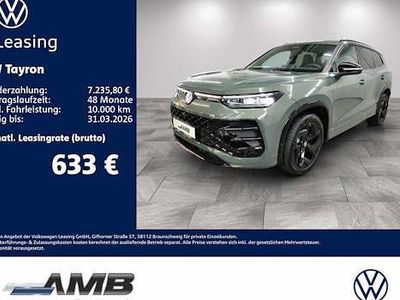 Neu VW Tayron R-line 204 PS (150 kW) 2025 Grün SUV