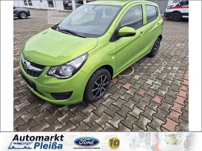 Kiwigrün metallic Gebraucht 2015 Opel Karl Edition Kleinwagen | 7.990 € (Teuer)