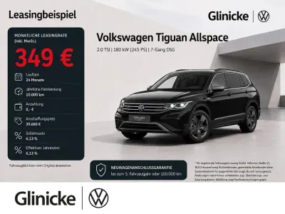Gebraucht VW Tiguan Allspace Elegance 245 PS (180 kW) 2024 Schwarz SUV