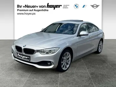 Gebraucht BMW 430 Gran Coupé Performance 258 PS (189 kW) 2014 Glaciersilber (metallic) Coupé