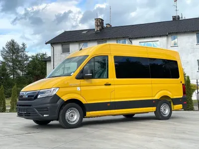 Nowe MAN TGE 100 kW (136 KM) 2026 Żółty Van