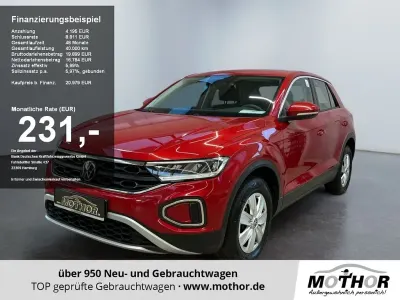 Gebraucht VW T-Roc Basis 116 PS (85 kW) 2022 Rot SUV