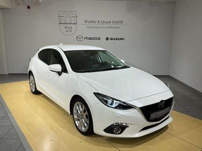 Gebraucht Mazda 3 Urban Limited 120 PS (88 kW) 2015 Weiß Limousine