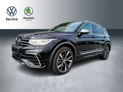 Gebraucht VW Tiguan Allspace R-line 200 PS (147 kW) 2021 Deep black perleffekt SUV