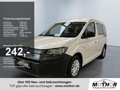 Gebraucht VW Caddy Basis 75 PS (55 kW) 2022 Candyweiß Van / Kleinbus