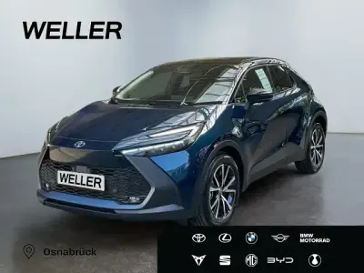 Neu Toyota C-HR 140 PS (102 kW) 2025 785)/ black (202) (hellblau SUV