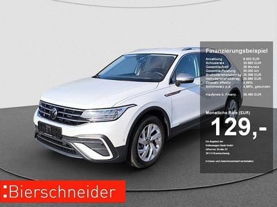 Weiss Gebraucht 2024 VW Tiguan Allspace Life SUV | 39.490 € (Guter Preis)