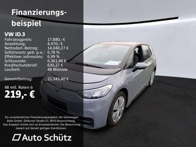 Gebraucht VW ID.3 Pure 110 kW (150 PS) 2022 Grau Kleinwagen