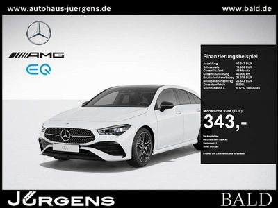 Unilack polarweiß Gebraucht 2024 Mercedes CLA200 Shooting Brake AMG Kombi | 36.480 € (Etwas zu teuer)