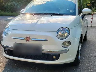 Brugt Fiat 500C 85 HK (62 kW) 2013 Hvid Cabriolet