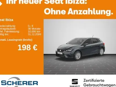 Brugt Seat Ibiza Style 116 HK (85 kW) 2024 Grå Hatchback