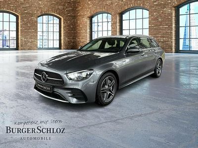Gebraucht Mercedes E300 AMG 258 PS (189 kW) 2021 Metalliclack selenitgrau Limousine