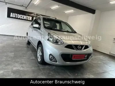 Gebraucht Nissan Micra Acenta 80 PS (58 kW) 2017 Silber Kleinwagen