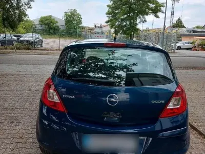 Gebraucht Opel Corsa 101 PS (74 kW) 2008 Blau Kleinwagen