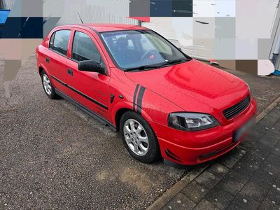 Gebraucht Opel Astra 125 PS (91 kW) 2001 Rot Kleinwagen