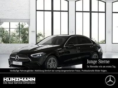 Gebraucht Mercedes C300 AMG 265 PS (194 kW) 2025 Obsidianschwarz metallic Limousine