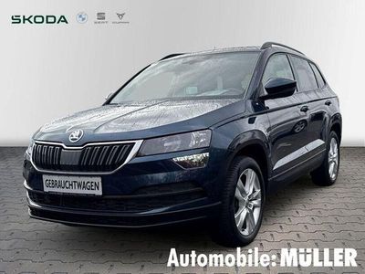 Blau Gebraucht 2022 Skoda Karoq Style SUV | 24.780 € (Guter Preis)
