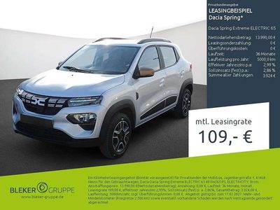 Gebraucht Dacia Spring Extreme 47 kW (65 PS) 2023 Silber Kleinwagen