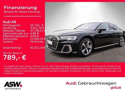 Second-hand Audi A8 Ambiente 286 CP (210 kW) 2023 Negru Berlinǎ