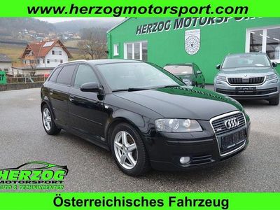 Gebraucht Audi A3 S-Line 140 PS (102 kW) 2007 Schwarz Limousine
