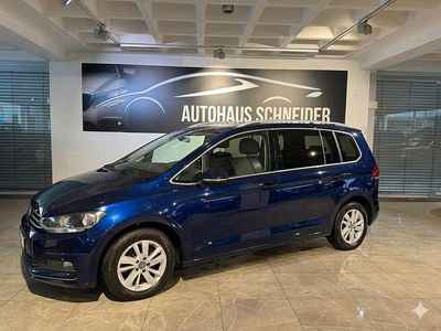 Gebraucht VW Touran Highline 150 PS (110 kW) 2020 Blau Van / Kleinbus