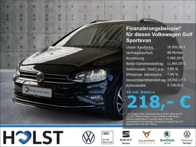 Second-hand VW Golf Sportsvan Join 131 CP (96 kW) 2019 Negru Monovolum