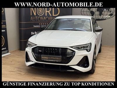 Gebraucht Audi e-tron S-Line 230 kW (313 PS) 2022 Gletscherweiß metallic (metallic) SUV