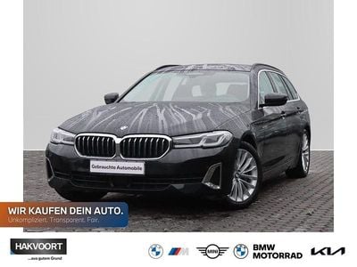 Gebraucht BMW 530 Luxury Line 252 PS (185 kW) 2022 Black sapphire Kombi