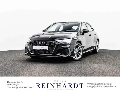 Brugt Audi A3 S-Line 150 HK (110 kW) 2023 Sort Sedan