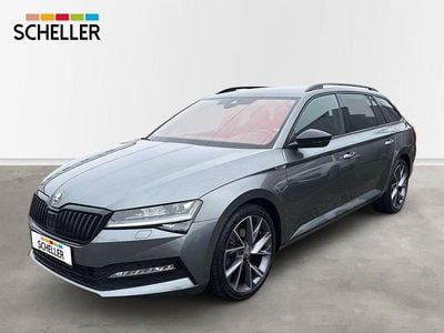 Grau Gebraucht 2022 Skoda Superb SportLine Kombi | 32.700 € (Fairer Preis)
