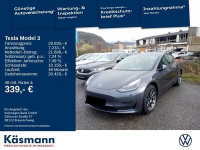 gebraucht Tesla Model 3 Long Range Dual AWD LED KAM ACC