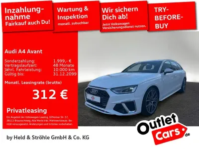Brugt Audi A4 S-Line 204 HK (150 kW) 2023 Hvid Stationcar