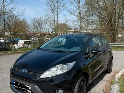 Gebraucht Ford Fiesta 82 PS (60 kW) 2009 Schwarz Kleinwagen