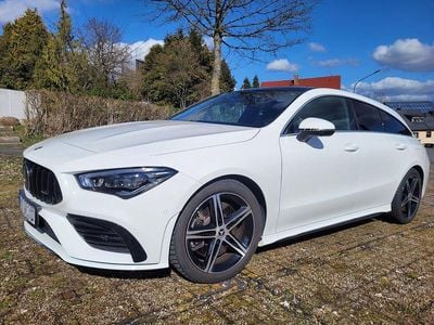 Gebraucht Mercedes CLA250 Shooting Brake AMG line 224 PS (164 kW) 2019 Weiß Kombi