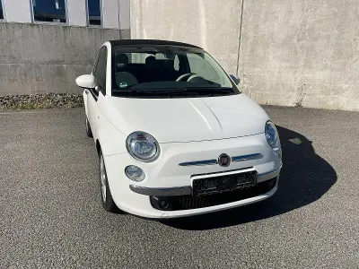Second-hand Fiat 500C Lounge 95 CP (69 kW) 2012 Alb Cabrio