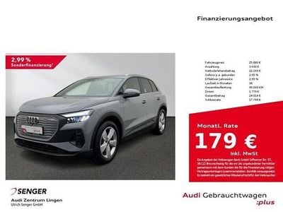 Gebraucht Audi Q4 e-tron Comfort 125 kW (170 PS) 2023 Kieselgrau SUV