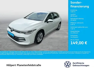 Gebraucht VW Golf VIII Life 116 PS (85 kW) 2025 Pure white Limousine