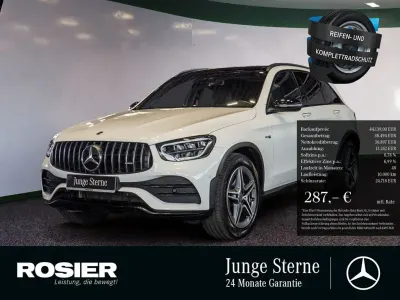Gebraucht Mercedes GLC43 AMG AMG 390 PS (286 kW) 2021 Weiss / polarweiß SUV
