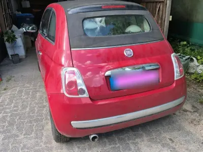 Gebraucht Fiat 500 69 PS (50 kW) 2013 Rot Cabrio