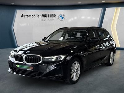 Gebraucht BMW 330e Sport Line 184 PS (135 kW) 2022 Schwarz Kombi
