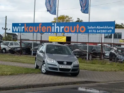 Gebraucht VW Polo Trendline 60 PS (44 kW) 2008 Silverbird metallic (metallic) Kleinwagen