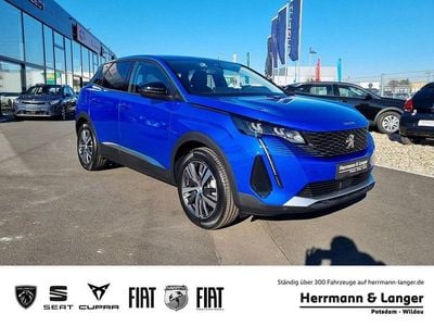 Gebraucht Peugeot 3008 Allure 131 PS (96 kW) 2022 Blau / vertigo blau metallic (metallic) SUV