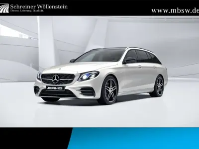Gebraucht Mercedes E43 AMG AMG 401 PS (294 kW) 2018 Manufaktur diamantweiß bright Limousine