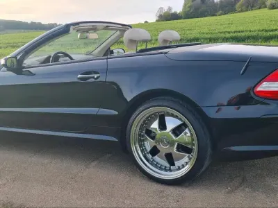 Gebraucht Mercedes SL350 AMG 272 PS (200 kW) 2006 Schwarz Cabrio