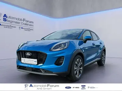 Gebraucht Ford Puma Titanium 125 PS (91 kW) 2025 Digital aqua blue SUV