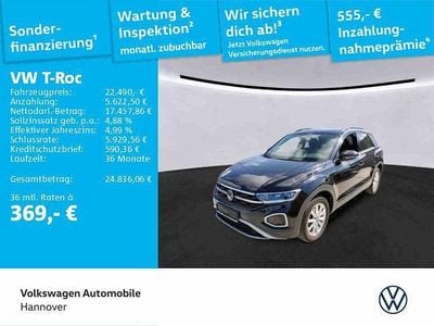 Second-hand VW T-Roc Style 116 CP (85 kW) 2023 Negru SUV