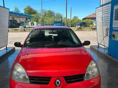 Brugt Renault Clio II Campus 58 HK (42 kW) 2006 Rød Hatchback