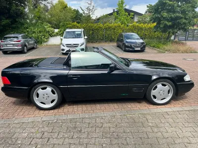 Gebraucht Mercedes SL320 231 PS (169 kW) 1996 Schwarz Cabrio