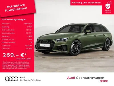 Gebraucht Audi A4 S-Line 204 PS (150 kW) 2024 Distriktgrün metallic Kombi