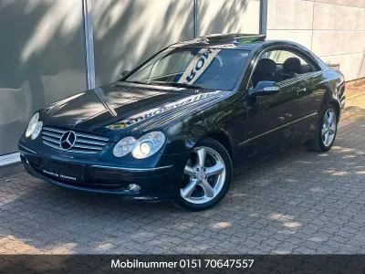 Second-hand Mercedes CLK200 163 CP (119 kW) 2004 Negru Coupe